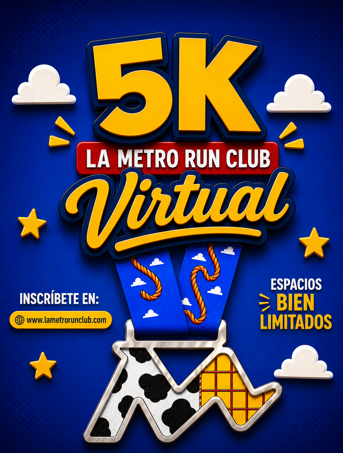 INSCRIPCION VIRTUAL del 5k de La Metro Run Club