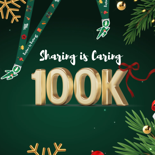 Reto de 100k en un Mes - Sharing is Caring